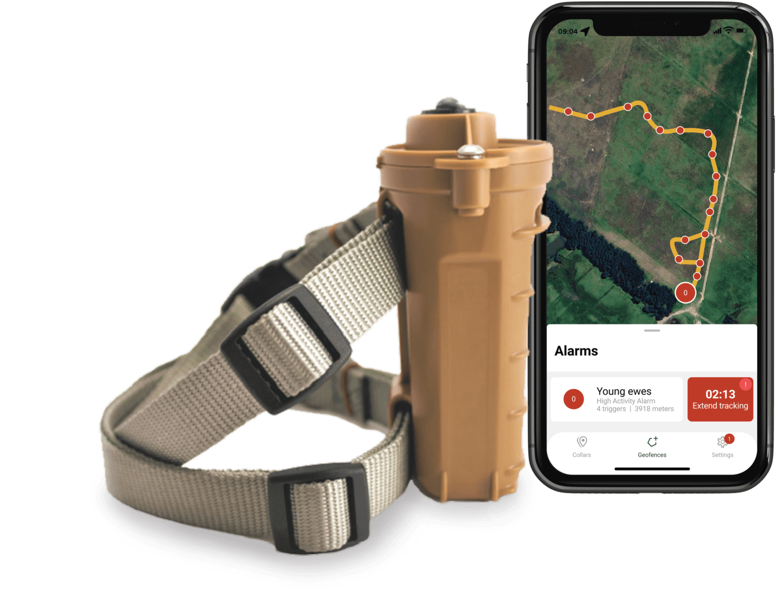 FarmRanger livestock GPS collar